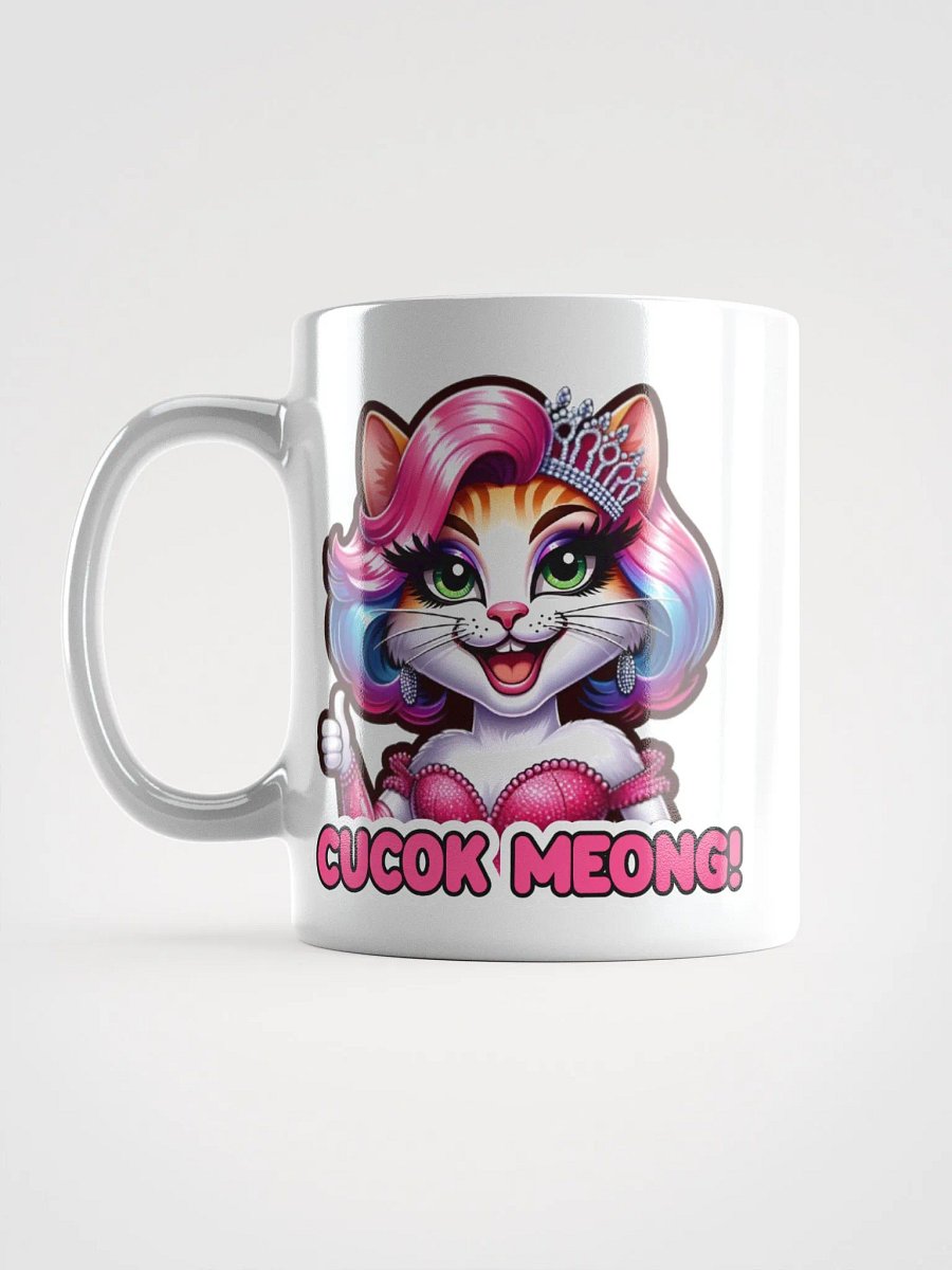 Cucok Meong! White Glossy Mug product image (18)