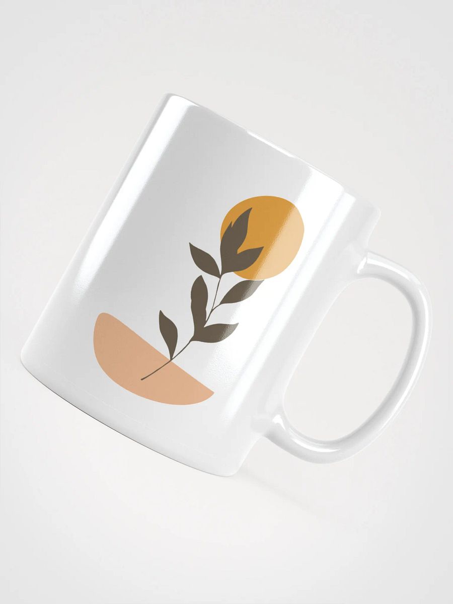 Abstract Sunrise Botanical Mug product image (7)