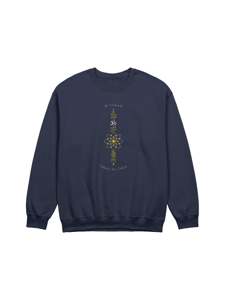 Be Yourself Others Are Taken Gold Geometric Sweatshirt product image (1)