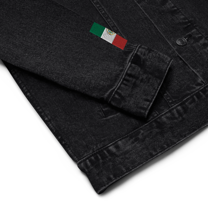 En México Embroidered Denim Jacket product image (2)