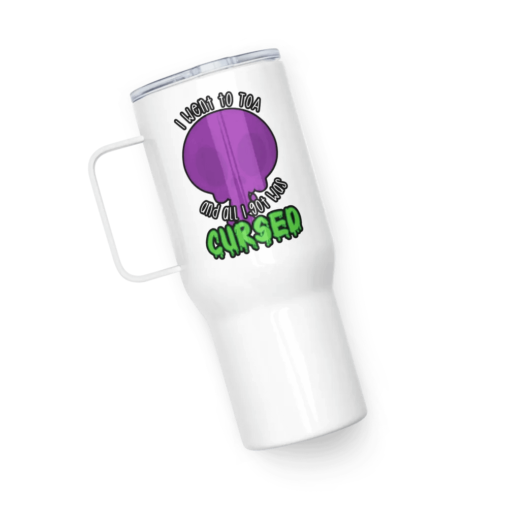 All I Got Was Cursed - Demon Hunter - Travel Mug w/Handle product image (5)