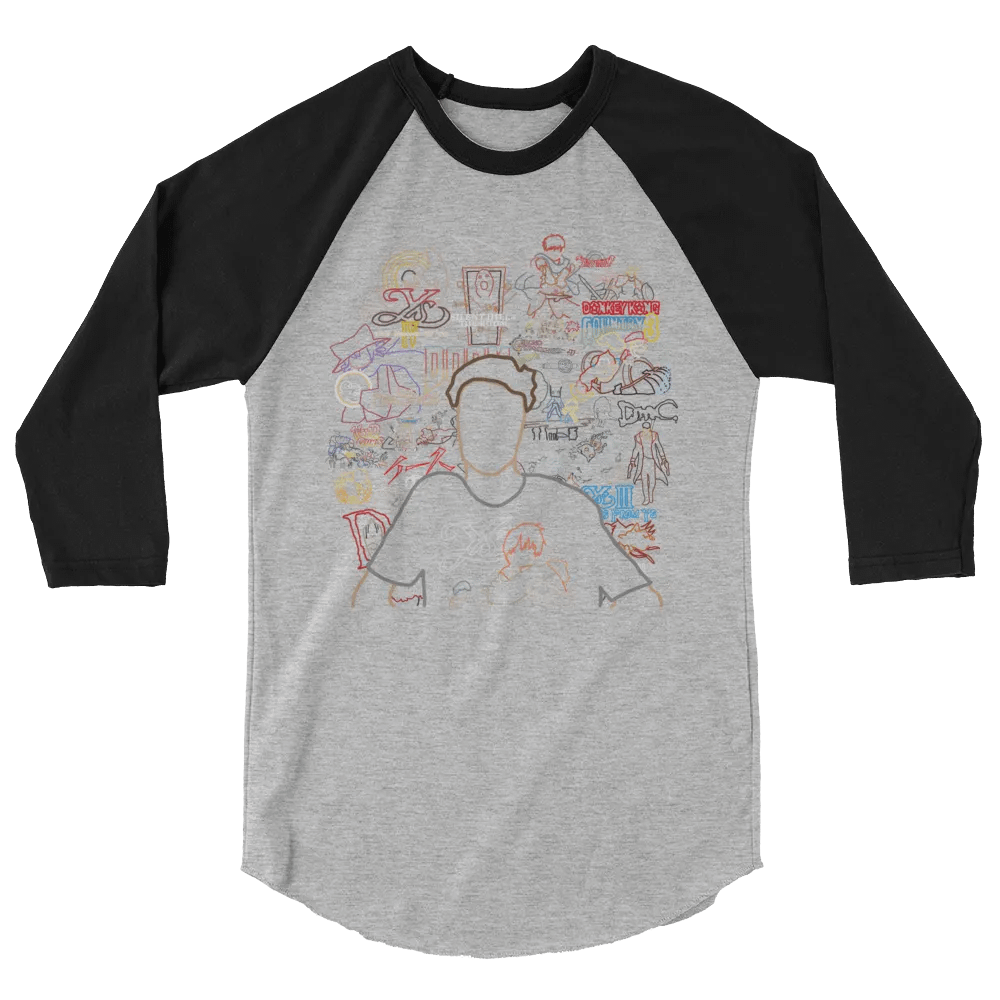 The Game Wall - 3/4 Sleeve + Back product image (2)