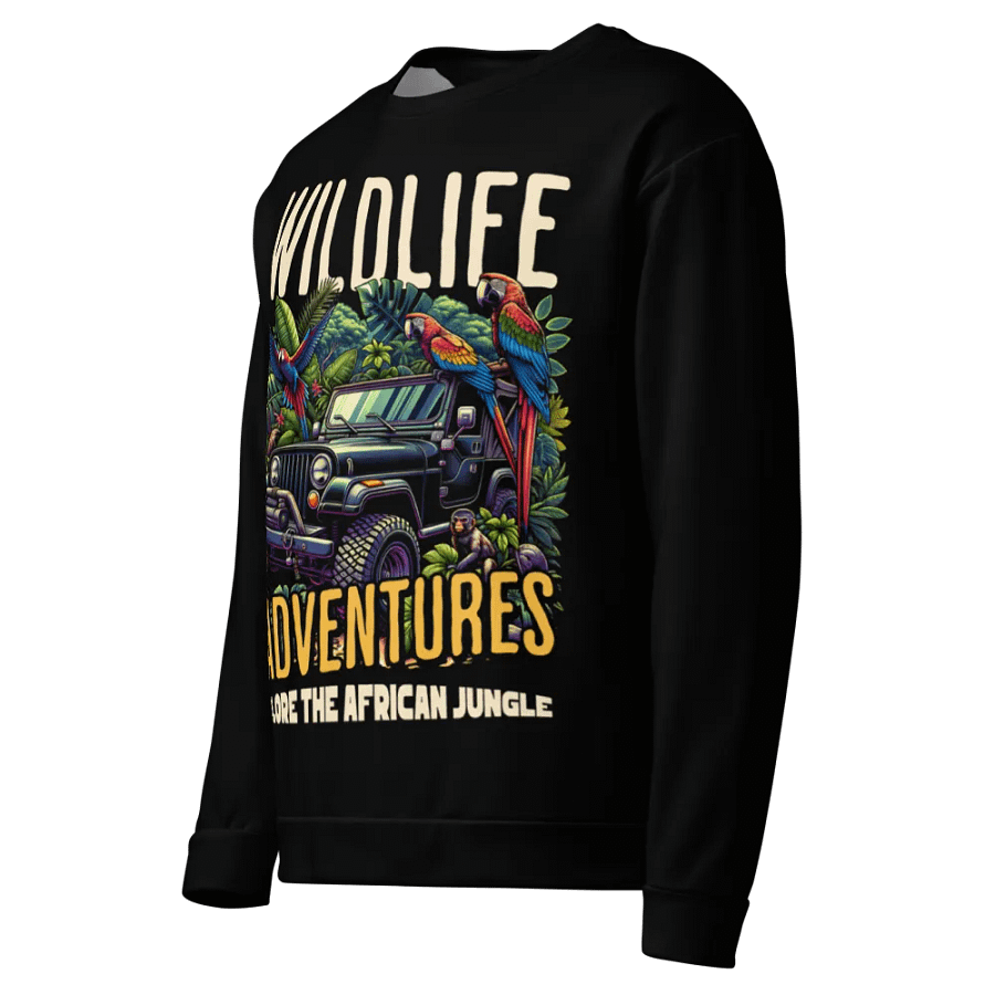 Wildlife Jungle Adventure All-Over Print Sweatshirt product image (5)