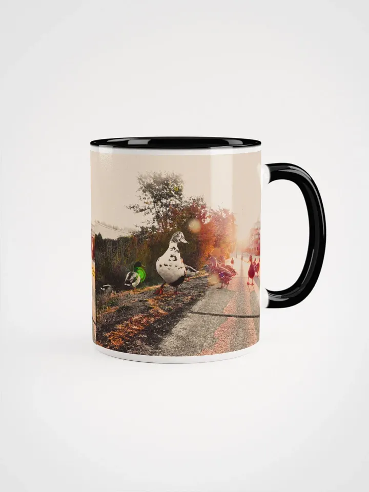 Sunrise is happy duck time MUG product image (1)