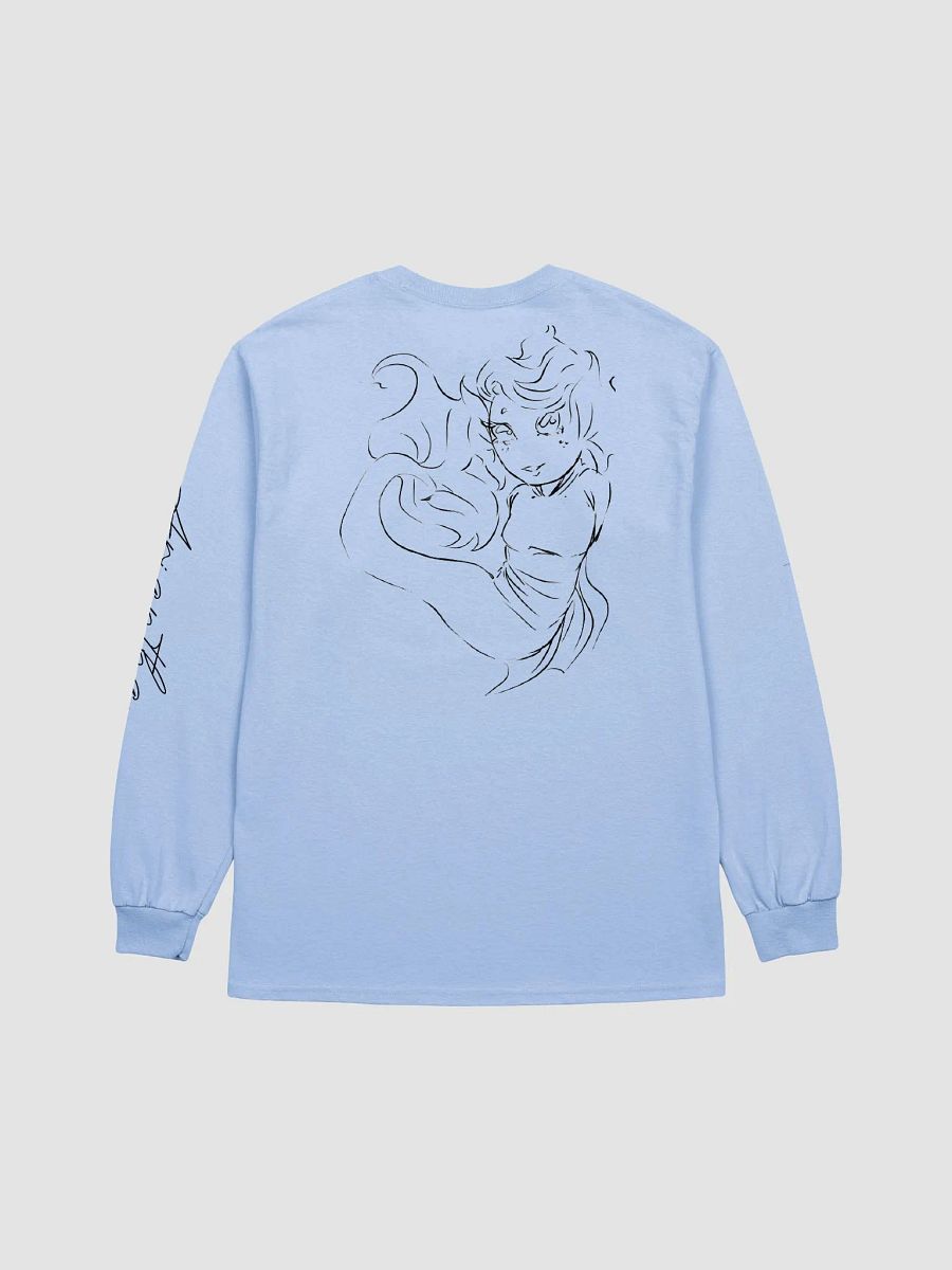 Mermaid Black Outline, Longsleeves product image (7)