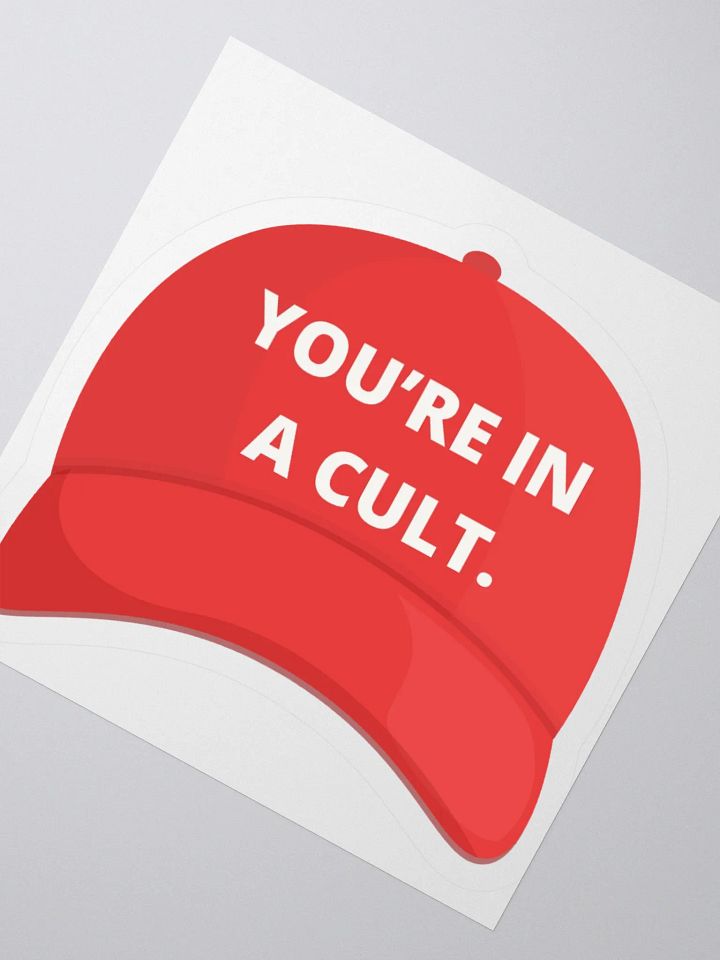 We Are Taking Back Red Hats Sticker 2. product image (4)