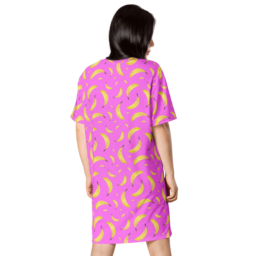 Bananapalooza t-shirt dress product image (2)