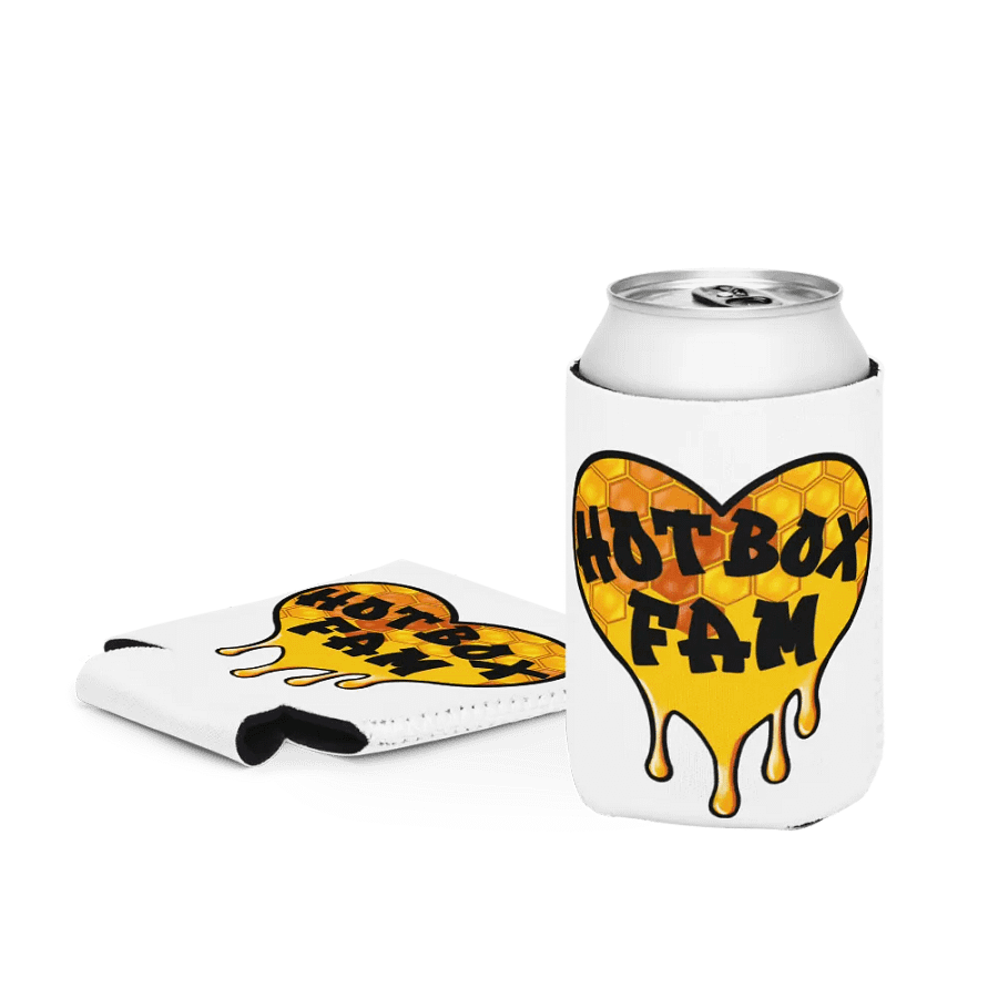 HOT BOX FAM GOLD LOGO COOZIE product image (4)