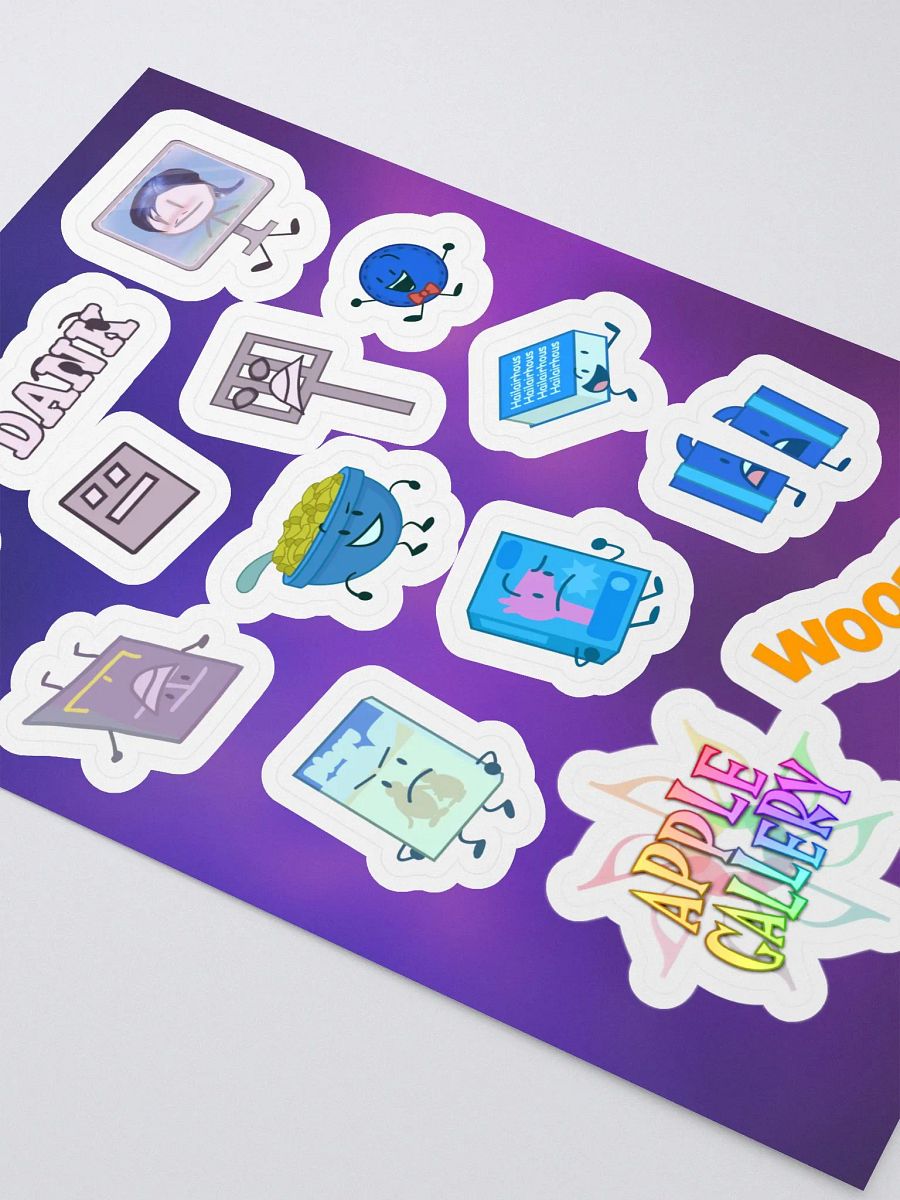 10 Years Sticker Sheet - BLUE product image (3)
