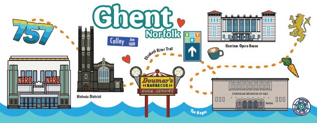 Ghent, Norfolk Virginia Coffee Mug product image (4)