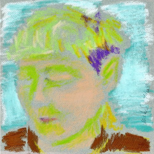 Woman's Head 02.01.88 print product image (1)