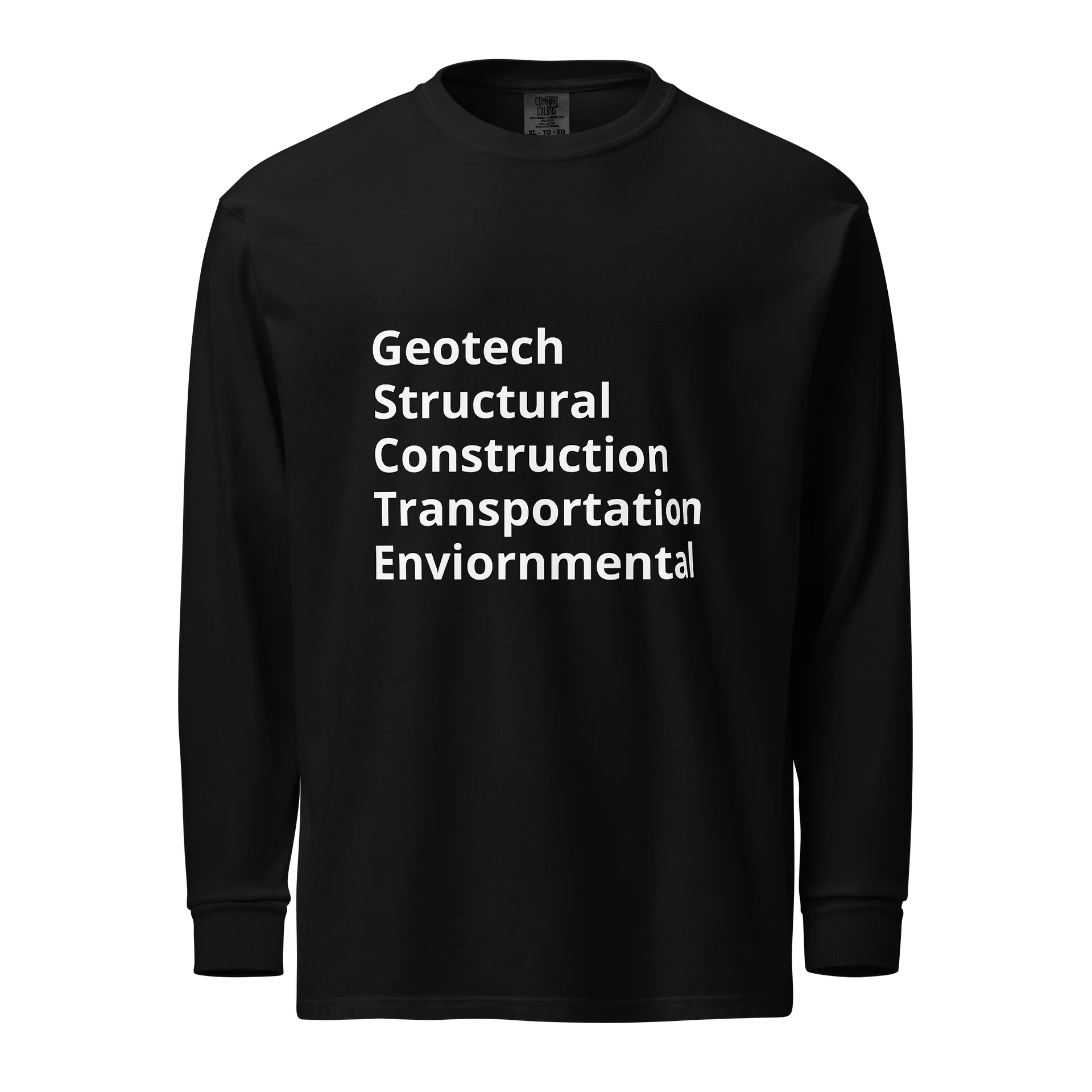 Civil Engineering List, Long Sleeve product image (1)