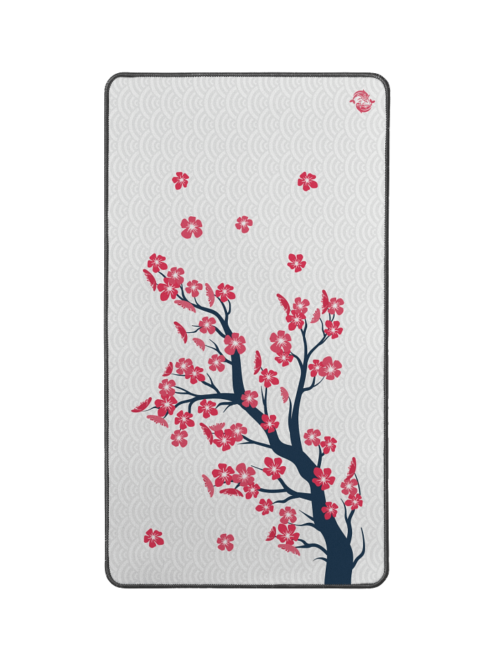 Crimson Bloom Desk Mat product image (1)