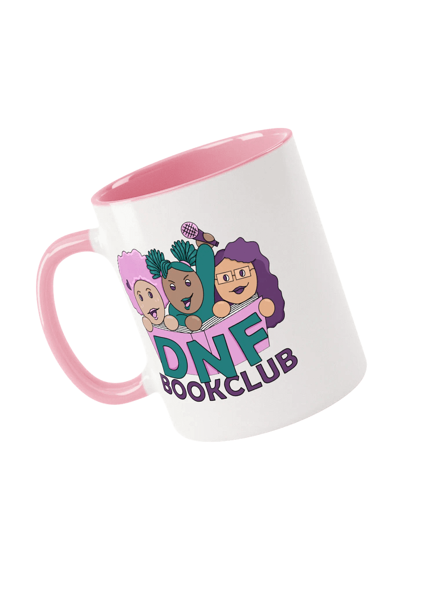 Pink DNF'd Book Club Mug product image (3)