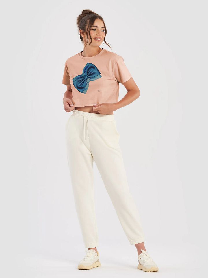 BlueBows Crop Top LKM Tee product image (34)