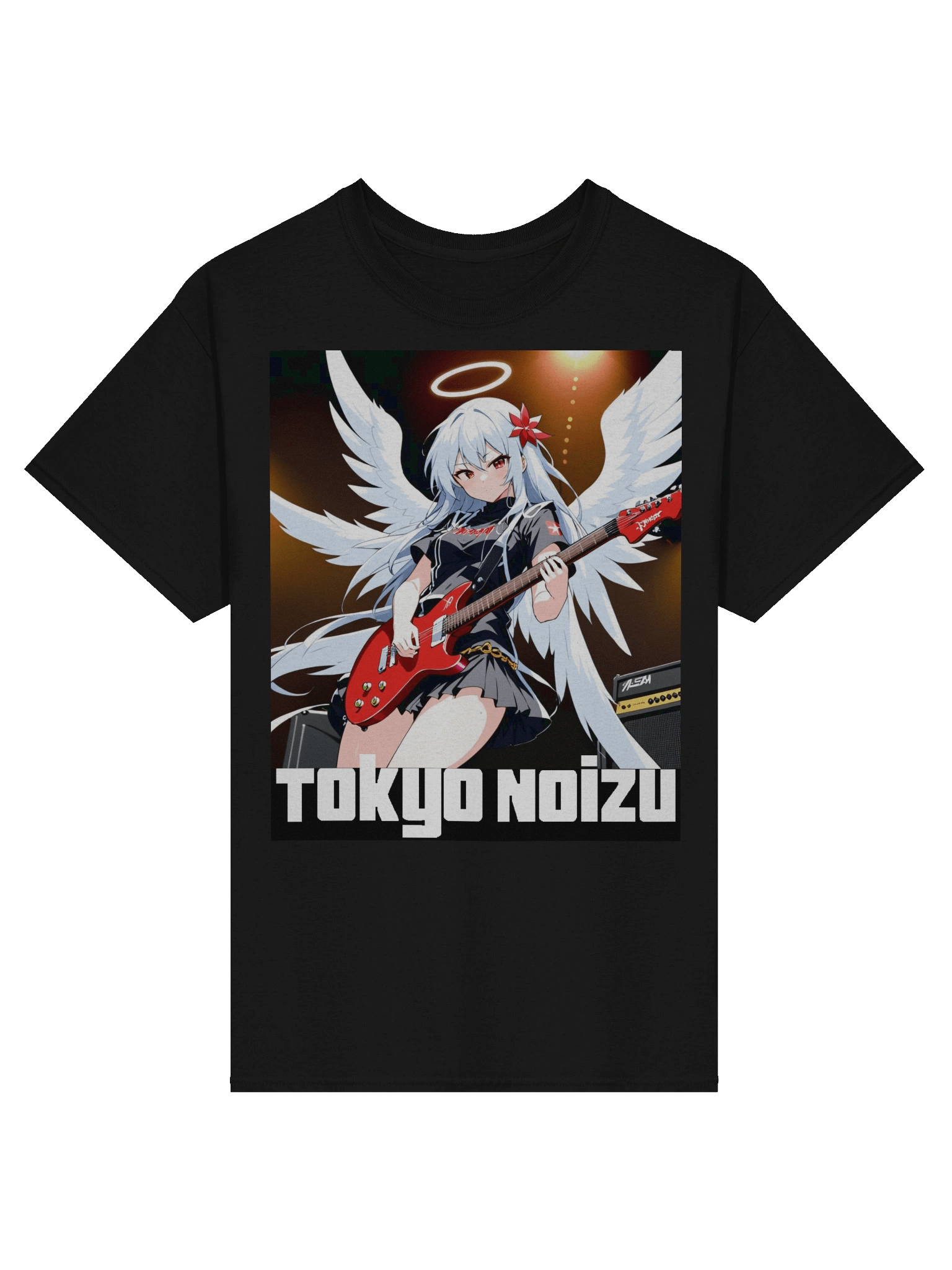 Anime Guitar Angel Full Print product image (1)