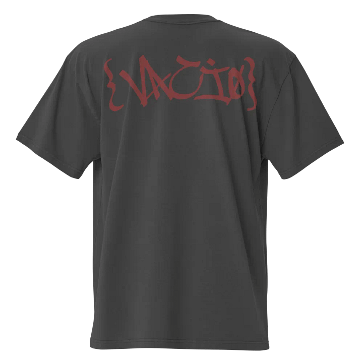VACIO Grafitti Back Oversized Faded T-Shirt product image (1)