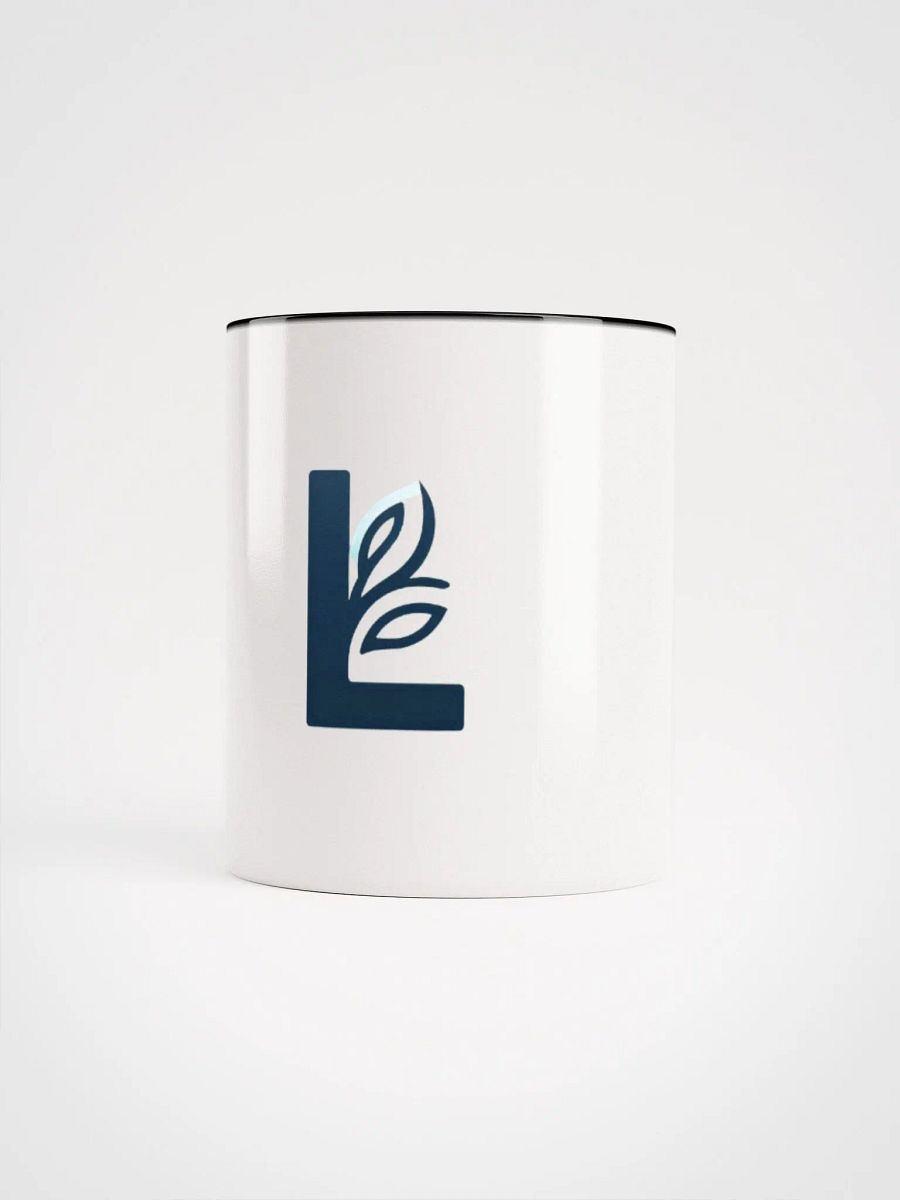 Leafy Letter L Ceramic Mug product image (57)