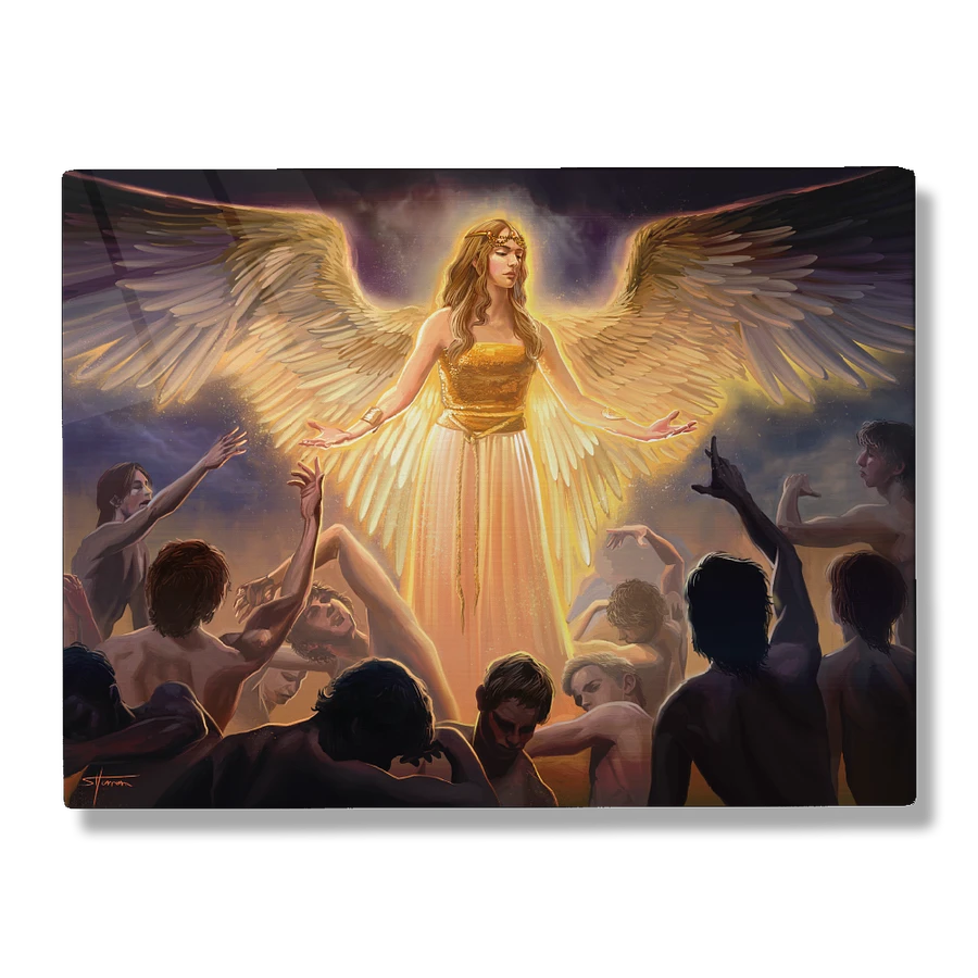 Angel of Mercy Metal Print - Signed product image (1)