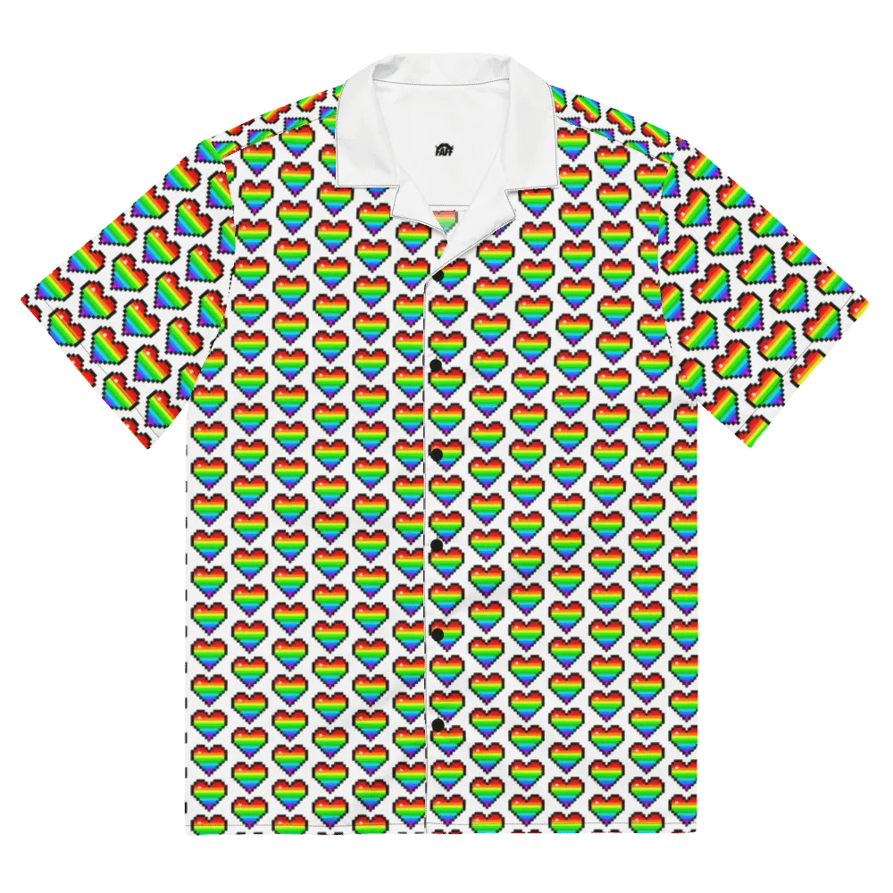 Hawaiian Shirt - Hearts product image (2)