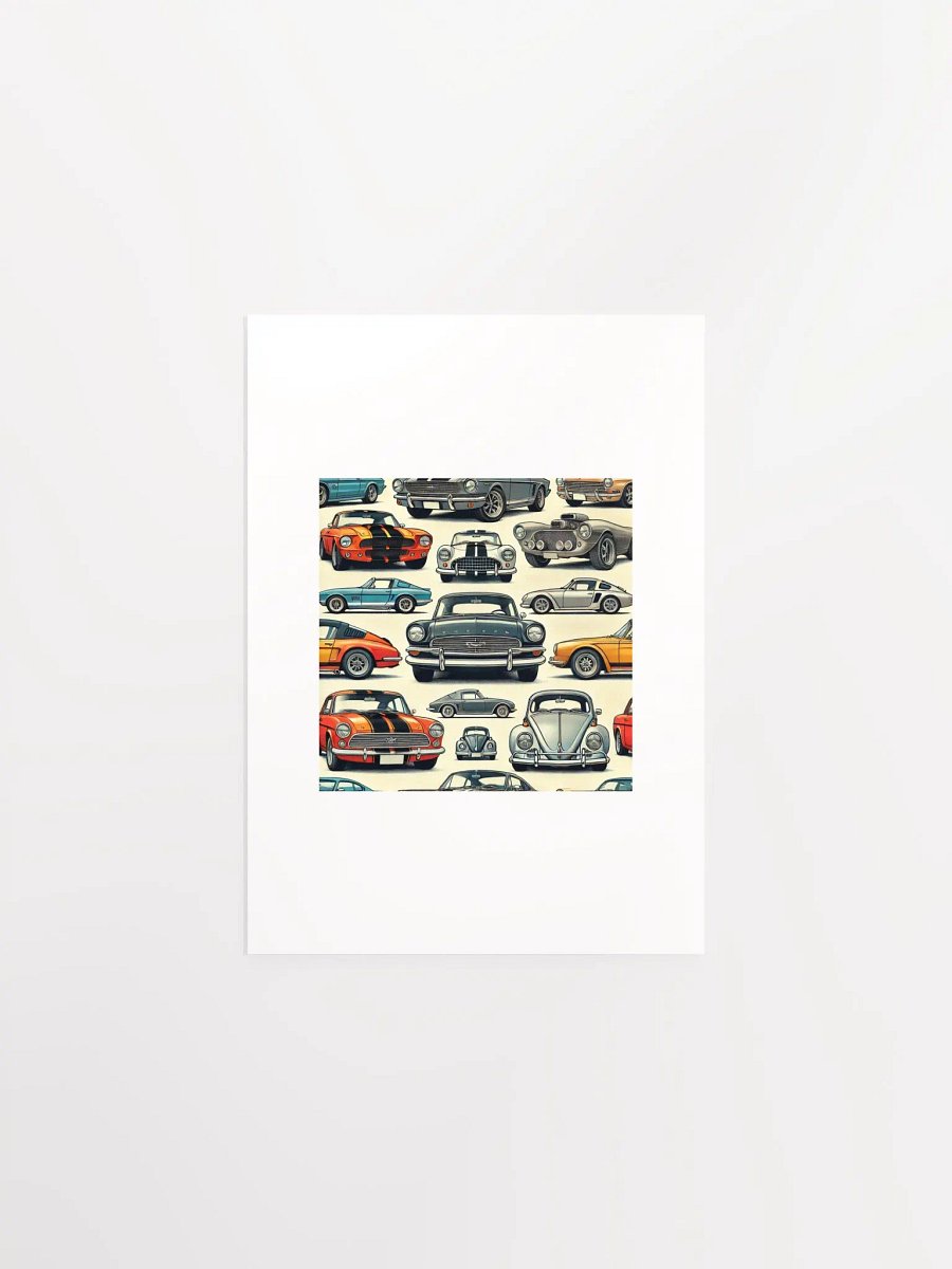 Classic Cars Collection Poster product image (1)