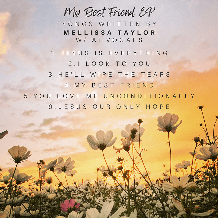 My Best Friend EP written by Mellissa Taylor feat. AI Vocals product image (2)