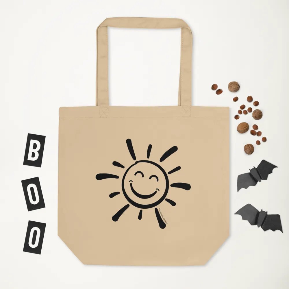Sunshine Smiles Organic Tote Bag product image (3)