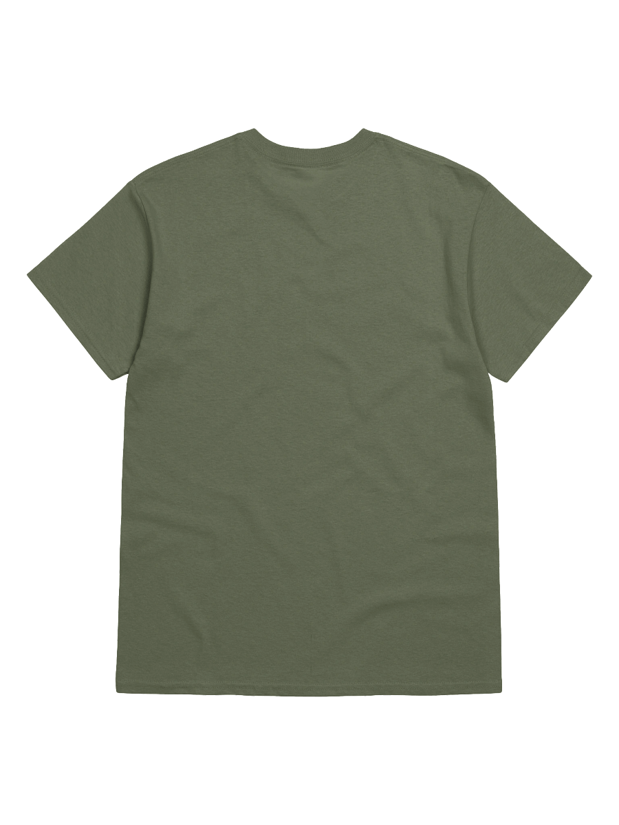 newLove "unbalanced" green tee product image (2)