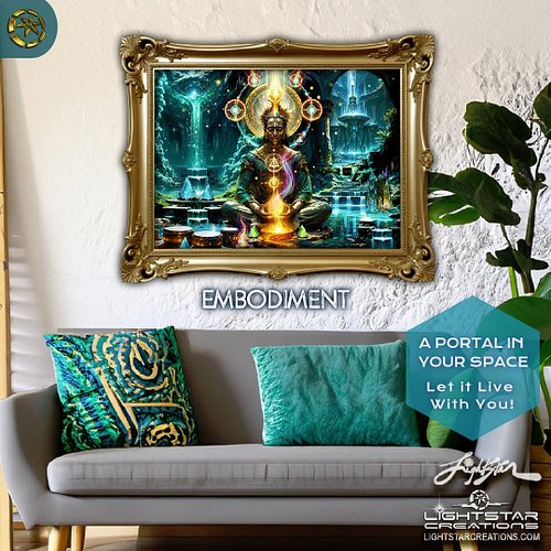 🎨 “EMBODIMENT” – A Stillness Transmission Anchored in Timelines

Not all portals arrive with thunder. Some whisper through de...