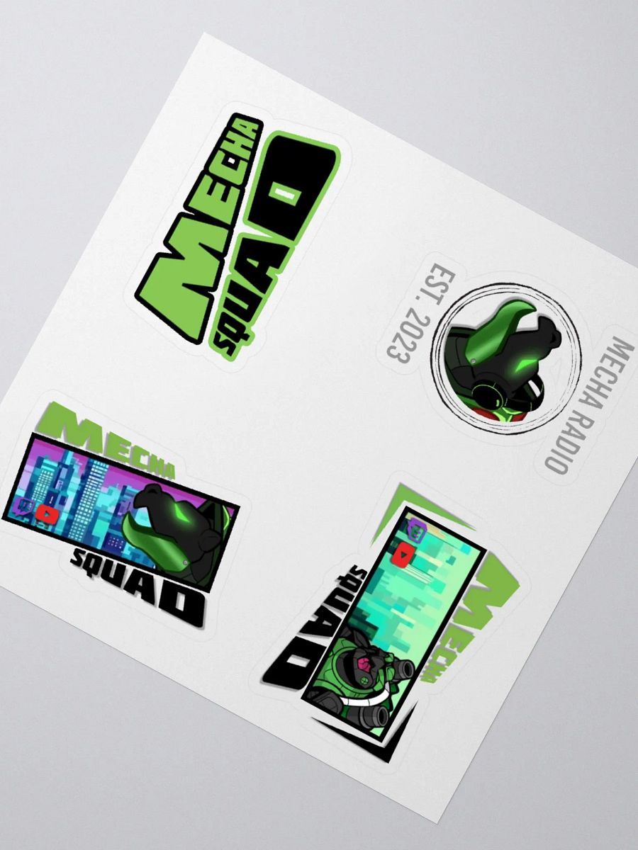 Mecha Squad Sticker Pack product image (6)