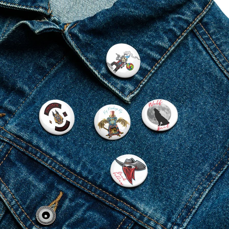 5 Piece Pin Set. Collectors Edition. product image (7)