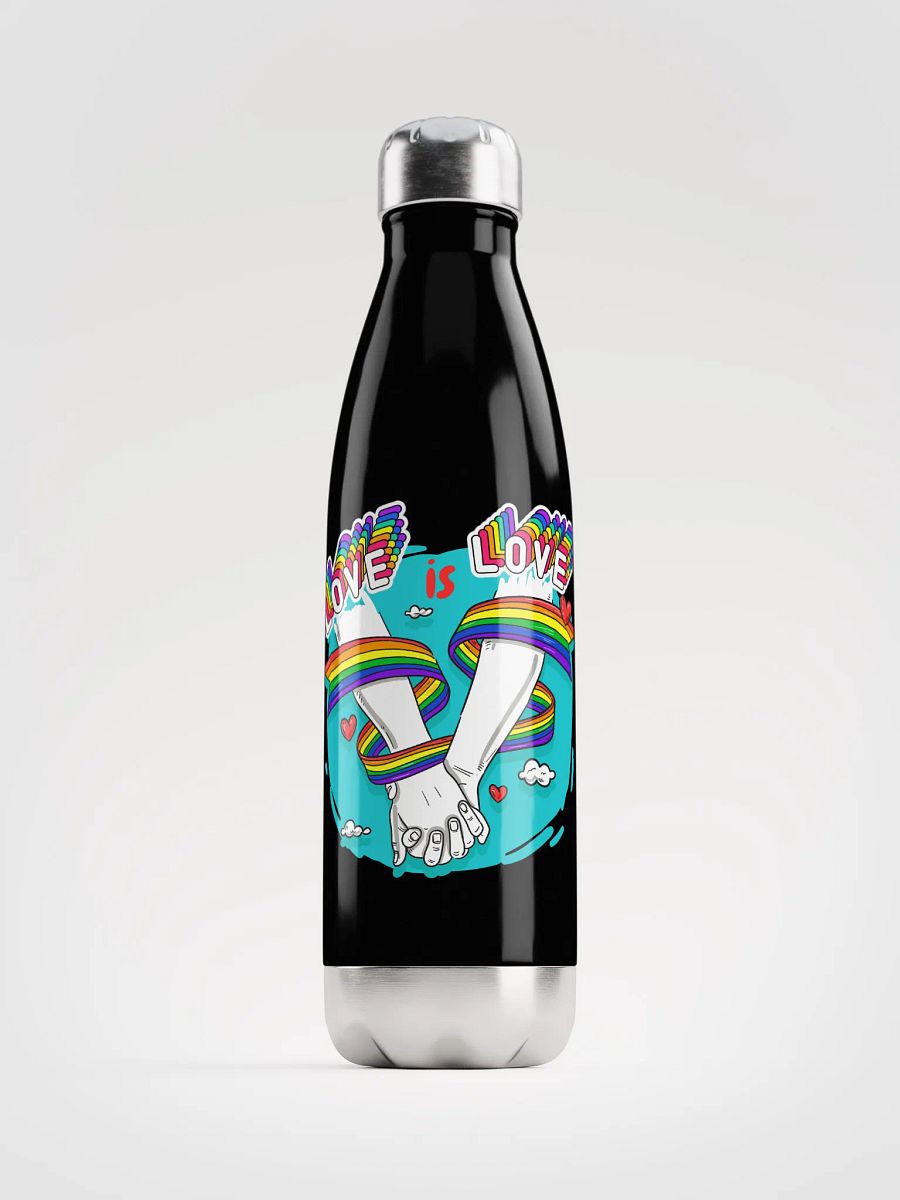 Love is Love Stainless Steel Water Bottle product image (1)