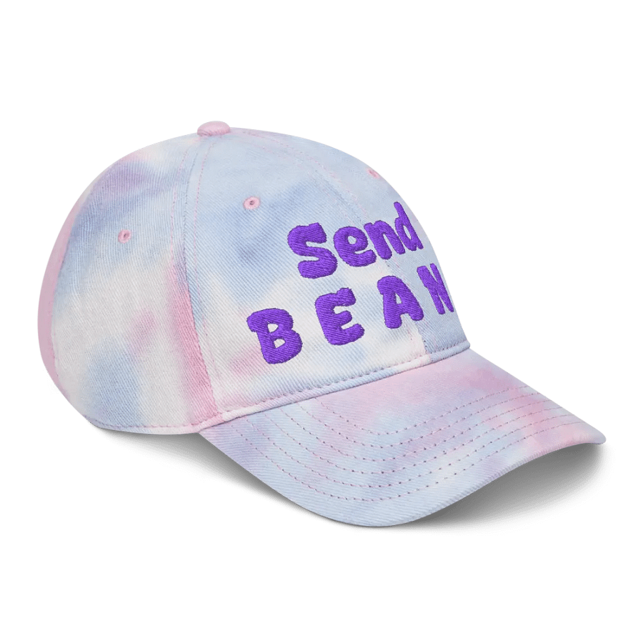 'Send BEANS' Tie-Dye Dad Hat product image (7)