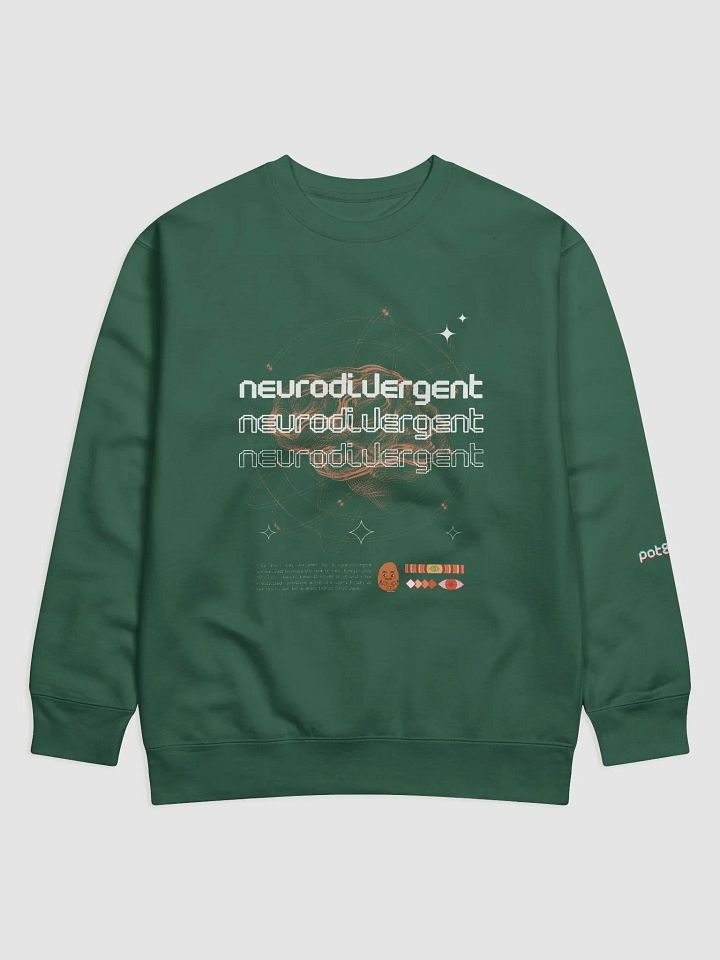 NEURODIVERGENT premium sweatshirt product image (9)