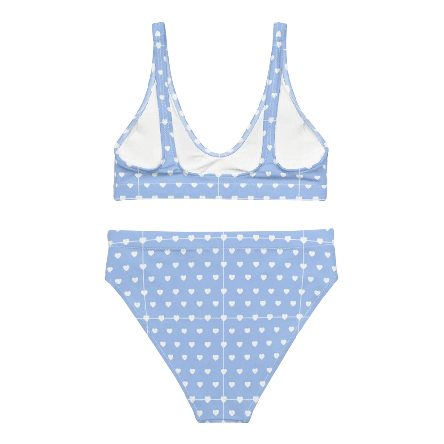 Pastel Heart Seamless Pattern High Waisted Bikini - V4 product image (2)