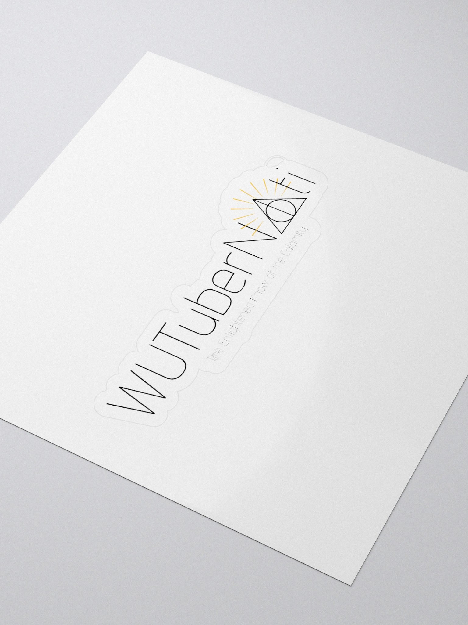 WUTubernati Kiss Cut Sticker 3 x 3 product image (3)