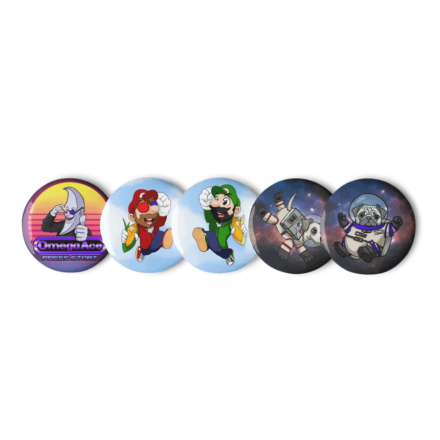 Omega Ace Gaming Channel Pin Set (Wave 1) product image (5)