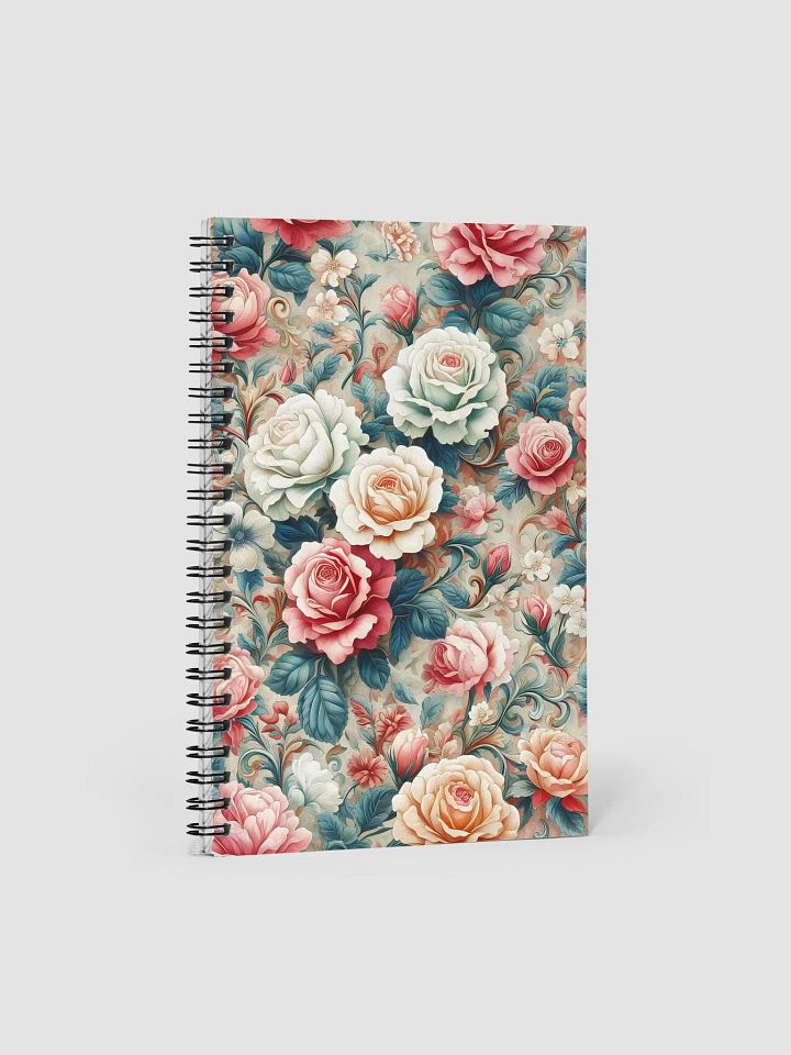 Royal Floral Spiral Notebook product image (1)
