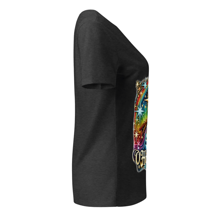 O Holy Night Nativity Scene V-Neck Tee product image (14)