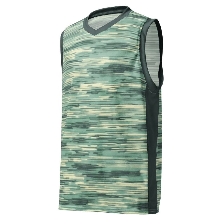 Green Lagoon | Recycled Unisex Basketball Jersey product image (6)