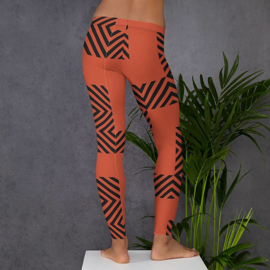 Chevron Chic All-Over Print Leggings product image (6)