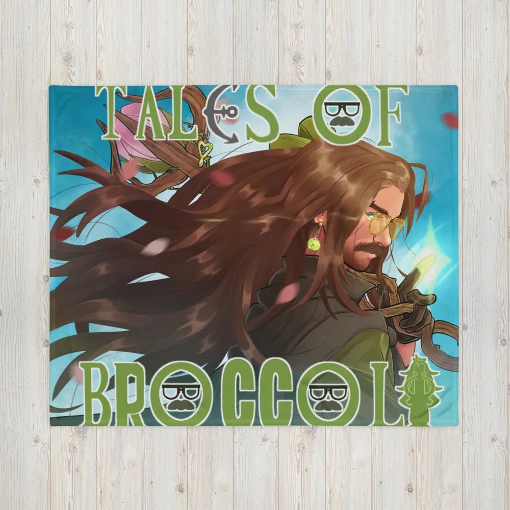 Tales of Broccoli Blanket product image (16)