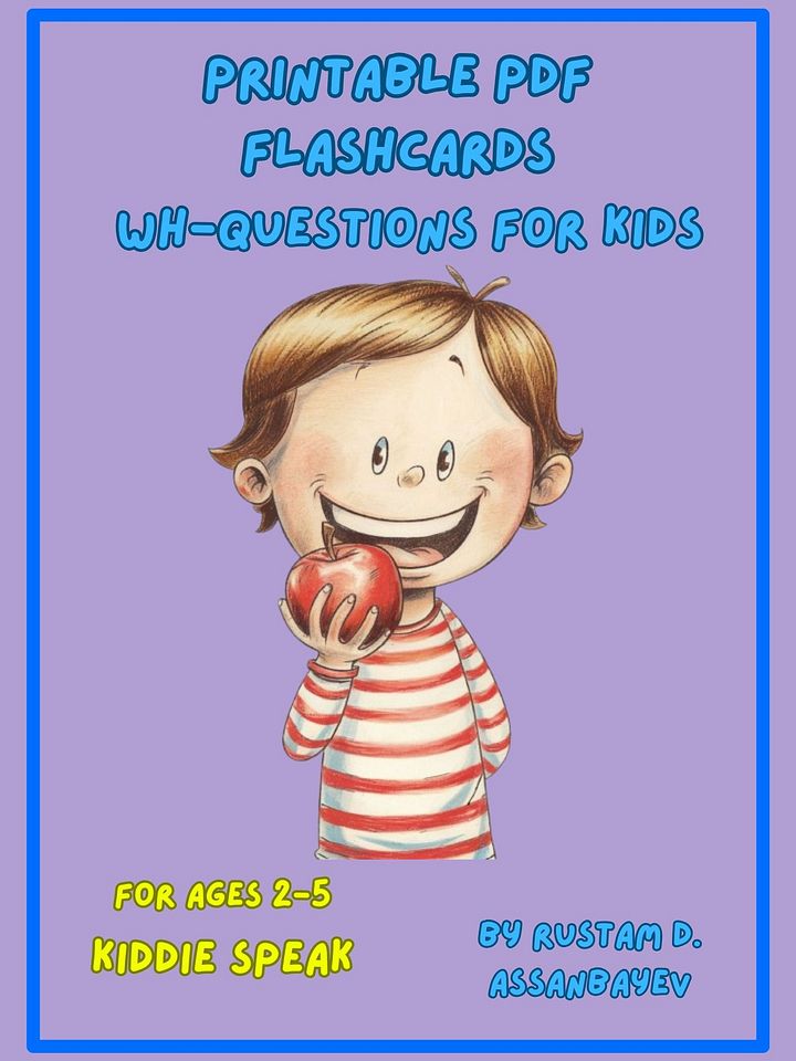 WH Questions Flashcards for Kids product image (1)