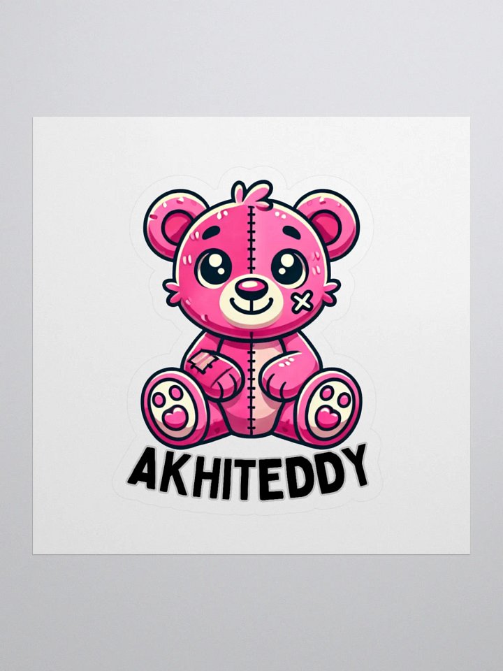 Adorable AKHITEDDY Teddy Bear Kiss Cut Stickers product image (1)
