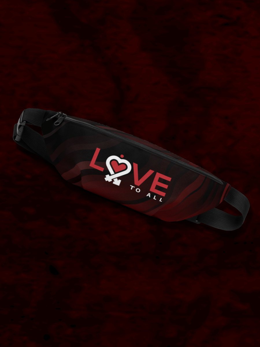 Red Wave Fanny Pack product image (1)