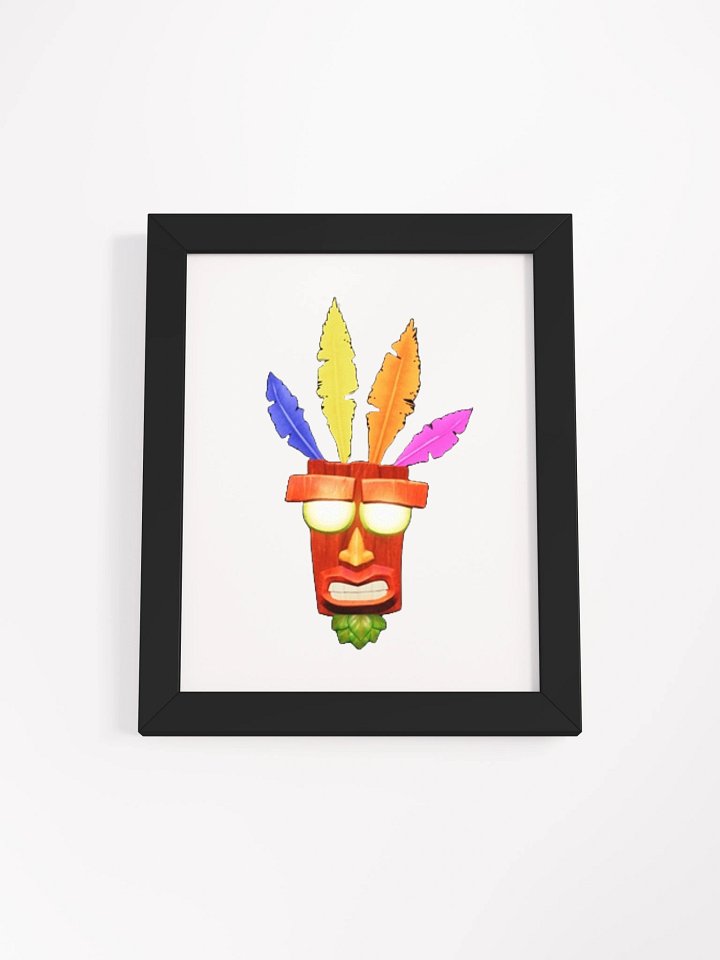 AKU AKU Framed High-Quality Matte Poster product image (3)