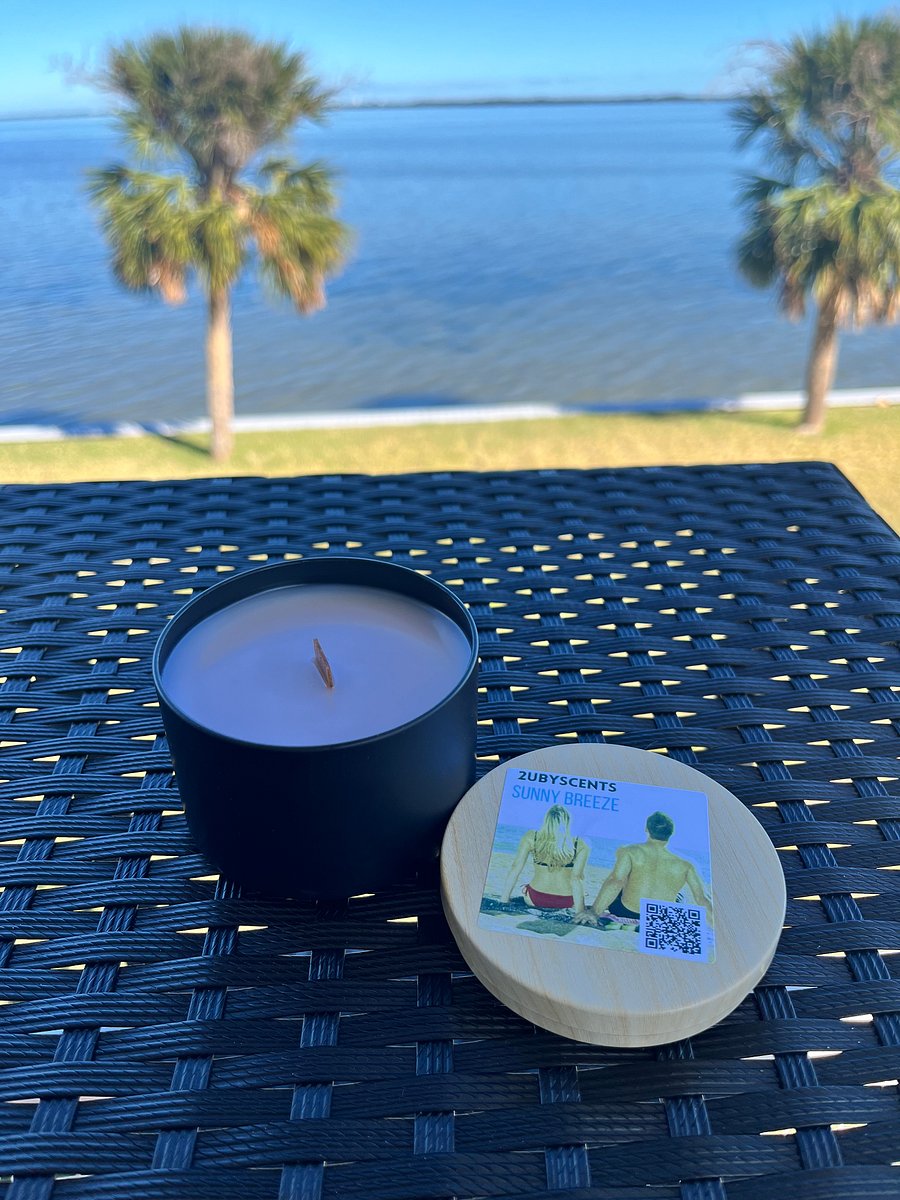 Sunny Breeze Scented Candle 8.oz product image (3)