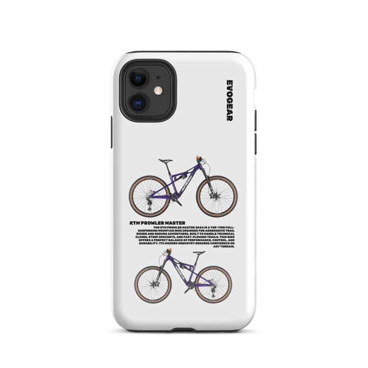 White KTM Prowler Master 2024 iPhone Case product image (47)