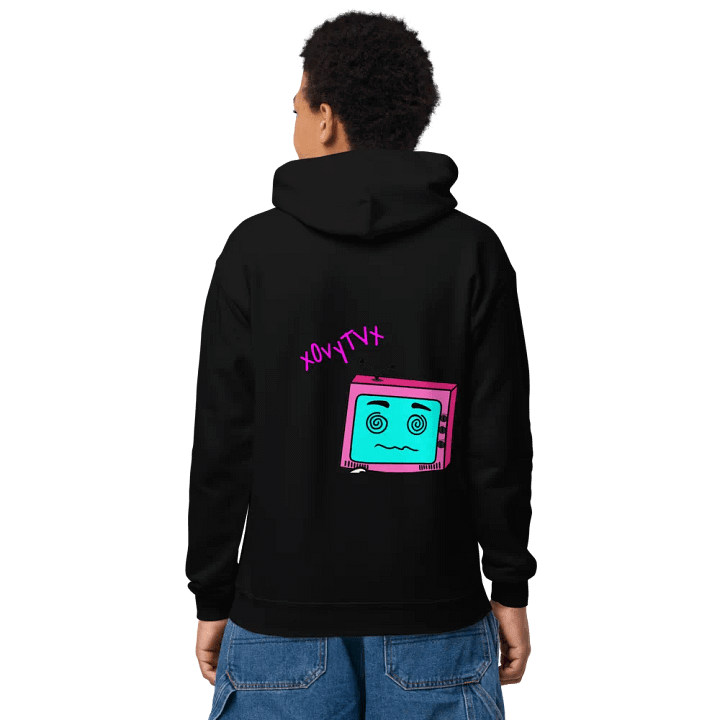 Whimsical TV Face Kids Hoodie product image (1)