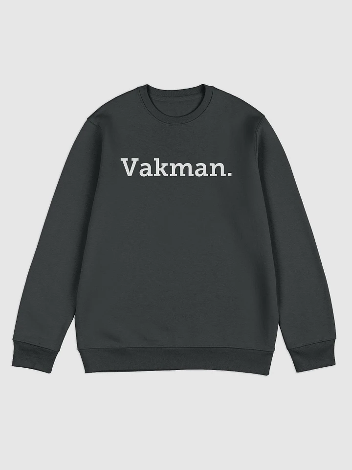 Vakman - Eco Sweatshirt (white text) product image (2)